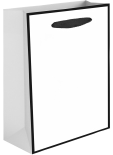 Пакет подарочный, 230гр, Премиум, Белый, 40*30*12 см, 1 шт.